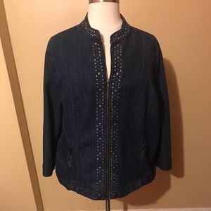 Denim Plus Size Jacket